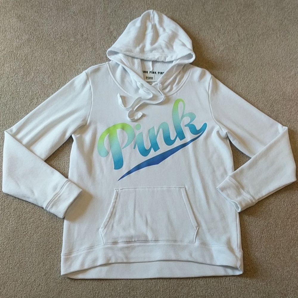 Victoria’s Secret Pink white legging hoodie